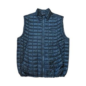 Blacked Out North Face Puffer Vest